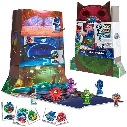 PJ Masks Night Time Surprise Micros Figures HQ Box Set - Box 1, Collectible Figures, Kids Toys for Ages 3 Up by Just Play