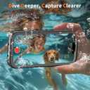 Cozycase for iPhone 14 Waterproof Shockproof Dustproof Case - Heavy Duty/360 Full Body/Military Grade/Protective/Rugged 8FT Drop Proof | IP68 Underwater Built in Screen/Camera Protector with Lanyard