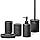 ZCCZ Bathroom Accessories Set 5 Pieces - Soap Dispenser, Toilet