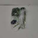 Luyue 10PCS Artificial Roses Flower with Stems Slik Fake Flowers Bouquet Realistic Long Stem Faux Rose for Valentines Day Wedding Home Decor (Black)