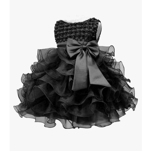 Jup'Elle Baby Girl Dresses Ruffle Lace Pageant Party Wedding Flower Girl Dress 5T
