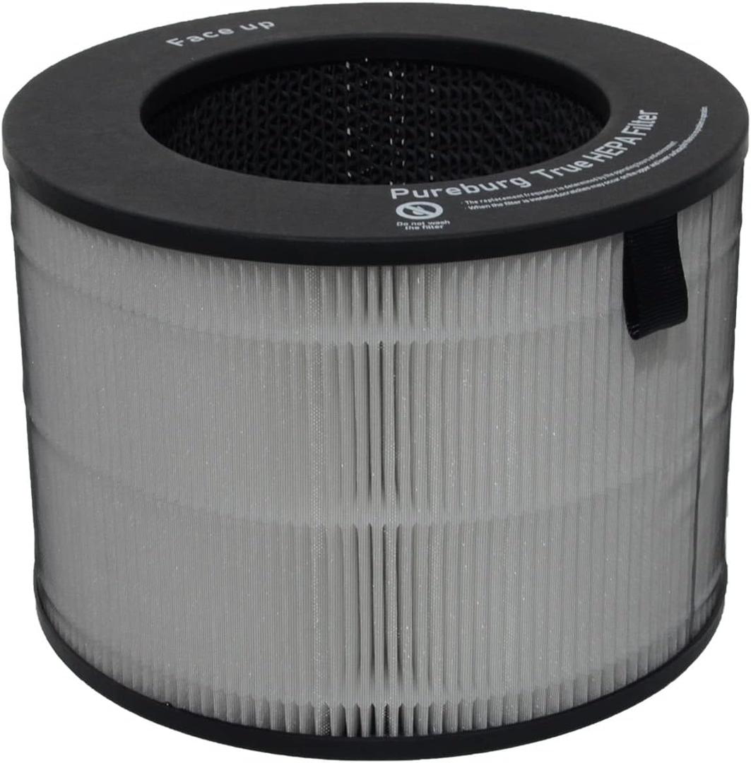 PUREBURG Replacement Filter Compatible with LG PuriCare AeroTower U9C Series U9CV2B U9CS1C U9CV1C Air Purifying Fan,H13 4-Stage Filtration Activated Carbon Air Clean