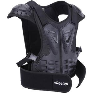 Webetop Kids Chest Protector Motocross Chest Protector Youth Dirt Bike Body Chest Spine Protector L