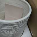 Handcrafted Cooking Utensil Holder, Extra-Large Crock, White