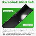 539113312 High Lift Heavy Duty Blade Compatibles with 61" Deck, 510417901 High-Lift Mower Blade Compatibles with Hus qvarna MZ 61, MZT61, EZ5224, EZ6124, FD61M, MZ6125, MZ6128, MZ6125 C, 3 Pack