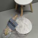 Wooden Step Stool for Kids, Children's Stool Matched Sensory Table, Children Sitting Stool with Assembled Four-Legged, Multi-Purpose Kids Chairs for Bathroom Kitchen Bedroom, Natural Anti-Slip, 2 Pack