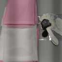 3 Pcs Pink Halloween Hanging Ghost Decorations Ghost Decor Outdoor 29.9 Inch Cute Flying Ghosts Decorations for Front Porch Yard Garden Patio Lawn Halloween Party