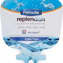 Petmate Gray Replendish Pet Waterer X-Small 0.5 Gallon