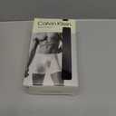Calvin Klein Men's Cotton Classics 5-Pack Boxer Brief (Medium, 3 Black Bodies W / Black Wb, 2 Black Bodies W / White Wb)