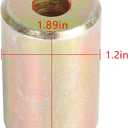 WFLNHB 4 Pcs Rear Lower Bearing Bushing Replacement for Polaris Sportsman 500 2003-2014 Replacement for 5632291 5631142 (black)