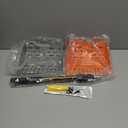 Telescopic Chicken Dog Poop Scooper & Rake 2-in-1 Chicken Litter Scoop for Chicken Coops & Small Farm Animals Sand Sifting Litter Shovel (Gray)