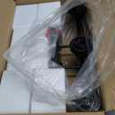 MOKATNG 3-Light Bathroom Light Fixtures, Vanity Light with Milky White Shades, Matte Black Bathroom Light Fixtures Over Mirror, Modern Bathroom Wall Lamp for Mirror Living Room Cabinet Bedroom