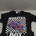 Monster Truck Boy Family Matching Monster Trucks Birthday T-Shirt, S