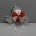 Mini Christmas Candy Tree Topper 6.3 x 4 x 1.6 Inch Peppermint Tree Topper Swirl Christmas Ornament Glitter Cane Xmas Decoration for Holiday Party Festive Home Decor(Candy)