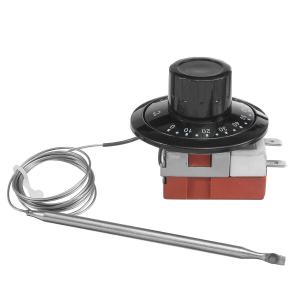 MACHSWON Capillary Car Thermostat, TS-120SR Cooling Radiator Fan Temperature Control Switch, Adjustable 0-120C Heating/Cooling