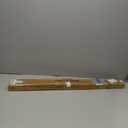 Bokon 4 Pcs Blinds Wand Replacement with Hook and Handle White Fiberglass Long Vertica Blind Wand for Windows Curtain Door Shades Opener Accessory (36 Inch)