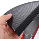 RT-TCZ Rearview Mirror Cover Trim Kit Decoration Compatible with Ford Mustang 2015 2016 2017 2018 2019 2020 2021 2022 2023 2024(Carbon Fiber Grain)