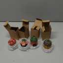 4Pcs Miniature Fairy Garden House, Mini Mushroom Cottage House, Fairy Accessories for Micro Landscape, Garden, Yard, Patio, Outdoor, Decorations, Gifts