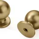 Khtumeware 20 Pack Champagne Bronze Cabinet Knobs 1 Inch Single Hole Cabinet Handles Dresser Knobs Drawer Knobs And Pulls For Bathroom Cabinets