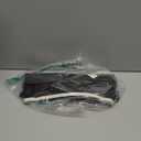 Bedside Caddy Bedside Organizer Bedside Storage Caddy with Fixed Straps and Water Bottle Holder for Home College Dorm Bunk Bed Hospital Bed Crib Bed Rails (Black)