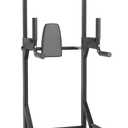 Garvee Pull Up Bar Free Standing Workout Equipment, Power Tower Dip Station for Home Gym, 450LBS Weight Capacity Strength Training Fitness Equipment