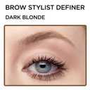 L'Oreal Paris Makeup Brow Stylist Definer Waterproof Eyebrow Pencil, Ultra-Fine Mechanical Pencil, Draws Tiny Brow Hairs and Fills in Sparse Areas and Gaps, Dark Blonde, 0.003 Ounce (Pack of 2)