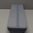 Knee Pillow for Back SleepingHalf Moon Leg Support Pillow with Cooling GelMemory Foam Bolster for Sleeping on Back, Pregnancy, Sciatica, and Post-Surgery Recovery