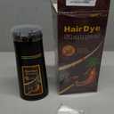 Chestnut Brown Hair Dye Shampoo 3 in 1, Color for Men & Women, Long-Lasting for 100% Gray Hair Coverage, 16.9 Fl Oz
