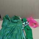 Yellow Green Women Cosplay Costume, Women Dress Cosplay Outfit, Size: XL