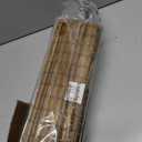 UNISHADES Cordless Bamboo Roman Shades for Windows, Blinds Size (35.5" W 64" H) Colour (Highfield Teak)