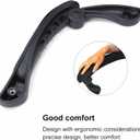 Generic 2Pcs Universal Office Chair Armrest Replacement Convenient Accessory Movable, 4 Holes, 37cmx6.5cmx28cm