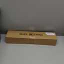 White Long Curtain Rod for Windows 66 to 120 Inch, Splicing 5/8" Heavy Duty Curtain Rod for Outdoor Patio, Sliding Glass Door, Adjustable Drapery Rod Set with Brackets, Matte White