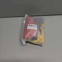 128Pcs Red Black Yellow Balloons Arch Garland Kit, with Cartoon Flash Lightning Foil Balloon,for Superhero Theme Race Car Cartoon Boy Birthday Baby Shower Party Decoration Supplies