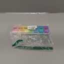 Extra Large Weekly Pill Organizer, 7 Day Pill Box, Travel Pill Case, Daily Pill Dispenser Holder Container for Medicines Vitamin Finish Oil (White)