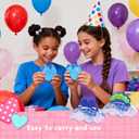 2 x Case for Tamagotchi Paradise Virtual Reality Pet, Cute Cartoon Blue Ears and Green Hats Cap Case Compatible with Tamagotchi Paradise Electronic Pet Accessories (2 Pcs)