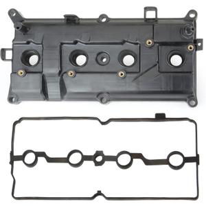 MITZONE Vavle Covers with Gasket Compatible with 2007-2012 Nissan Sentra 2013-2020 Nissan NV200 2.0L Repalce 13264-ET00B 13264-ET000 13264-ET00A (BLack-004-024)