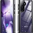 NEWTRENDS Designed for Samsung Galaxy S24 Case Waterproof,Built-in Screen & Lens Protector [Military Grade Shockproof] Full Body Protection Case for Galaxy S24 6.2”, Black