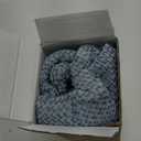 MADIZZ Chenille Velvet Throw Pillow Covers with Flange Set of 2 Super Soft Boho Textured Pillow Covers Decorative Throw Pillowcases Modern Farmhouse Home Decor for Sofa Bedroom Aqua Green 20x20 Inch