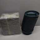 Karenhi 36 Pcs Floral Bowls Kit Include 18 Pcs 6.3 Inch Round Green Floral Foam Bowls for Flower Arrangements and 18 Foam Blocks for Centerpieces Party Wedding Festival