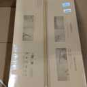 Art3d Drop Ceiling Tiles, 24x48in. White (12-Pack), Polyvinyl Chloride (PVC), Glue Down