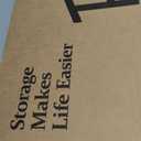 Key Holder for Wall, Wall Mounted Mail Holder Wooden with Shelf & 3 Liquid Chalks & Chalkboard, Mail Sorter Organizer, Rustic Home Decor (15.98W x 9.1H x 3.3D), Burnt Brown