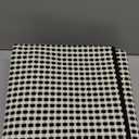 Large Kitchen Runner Rugs Long Kitchen Mat Non Slip Washable, Super Absorbent Soft Chenille Braided Kitchen Mats for Floor, Rubber Backing Kitchen Sink Standing Mat, Easy Clean, Black 36"x71"