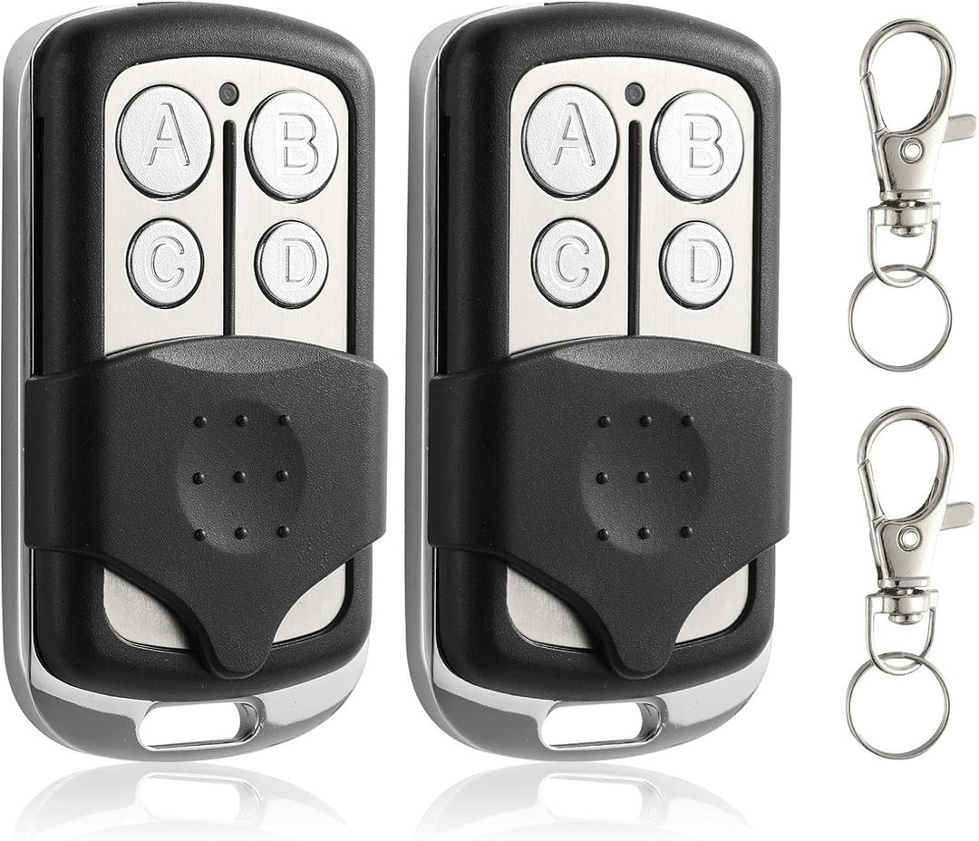Keychain Garage Door Opener Remote,Compatible with Lift Master Chamberlain Door Opener,373LM 973LM 81LM 893LM 893MAX 890MAX 953EV/EVC,2 Pack