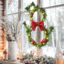 3 Pcs 22.75 Inches Christmas Wreath Winter Snowman Wire Forms