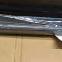 Extra Long Tension Rod 41-165inch Heavy Duty Tension Curtain Rods no Drilling Outdoor Curtain Rod for Patio, Windows, Shower, Doorway, Spring Rods Diameter 1.26inch Black
