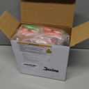 Jexine 100 Pcs Mini Flashlight Keychain Bulk Torch Keyring Flashlights LED Small Keychain Light Hiking Camping Christmas Party Favors(Bright)