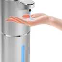 Automatic Liquid Soap Dispenser Bathroom Kitchen Dish Liquid Body Shampoo Shower Gel Hand Free Liquid Wall Mount Touchless Soap Dispenser 380ml Auto Liquid Dispenser Sylfu