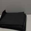 10 Pack 40-inch Garment Bags for Travel, Garment Bags for Hanging Clothes with Zipper and Visible Transparent WindowBlack