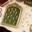 Cunno 36 Pcs Christian Cross Lapel Pins Easter Christian Faith Pins in Bulk for Women Men Small Easter Cross Jesus Enamel Brooch Blessed Pin Badge Religious Gift for Church Backpack Clothes