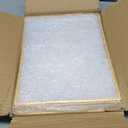 Acrylic Sign Holder 8 x10, Slanted Back Gold Picture Frames Flyer Holder Menu Holder for Wedding Table Numbers with Removable Sticky Dots6 Pack